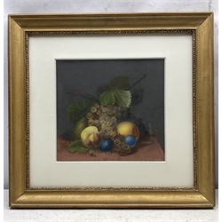 Continental School (Early 20th Century): Still Life of Fruit, pastel indistinctly signed 30cm x 32cm 