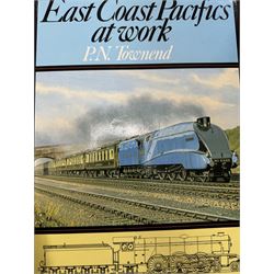 Collection of railway and transport reference books, including fourteen Oxford Publishing Co. Power Series volumes