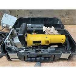 Bosch GOH 1700 ACE router and DeWalt biscuiter  - THIS LOT IS TO BE COLLECTED BY APPOINTMENT FROM DUGGLEBY STORAGE, GREAT HILL, EASTFIELD, SCARBOROUGH, YO11 3TX