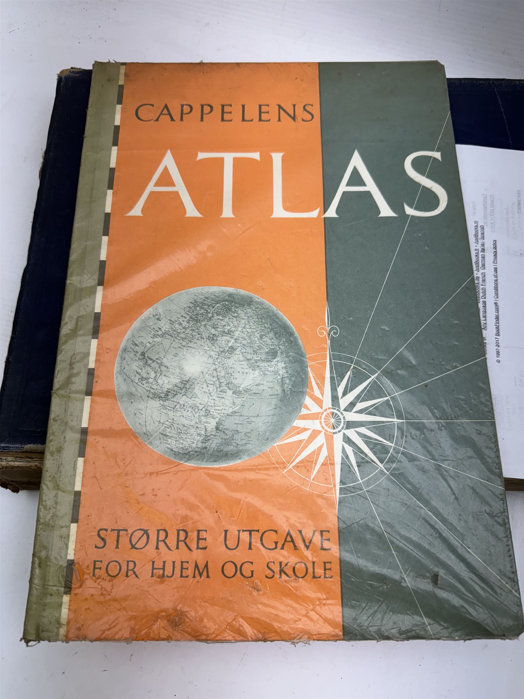 Philip, George and T Swinborne Sheldrake, The Chambers of Commerce Atlas, London, 1925, together with two further Atlases,Diercke Schulatlas, and Cappelens Atlas 