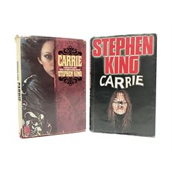 Stephen King; Carrie, Doubleday & Company, New York 1974 and Carrie, New English Library, Kent 1974 