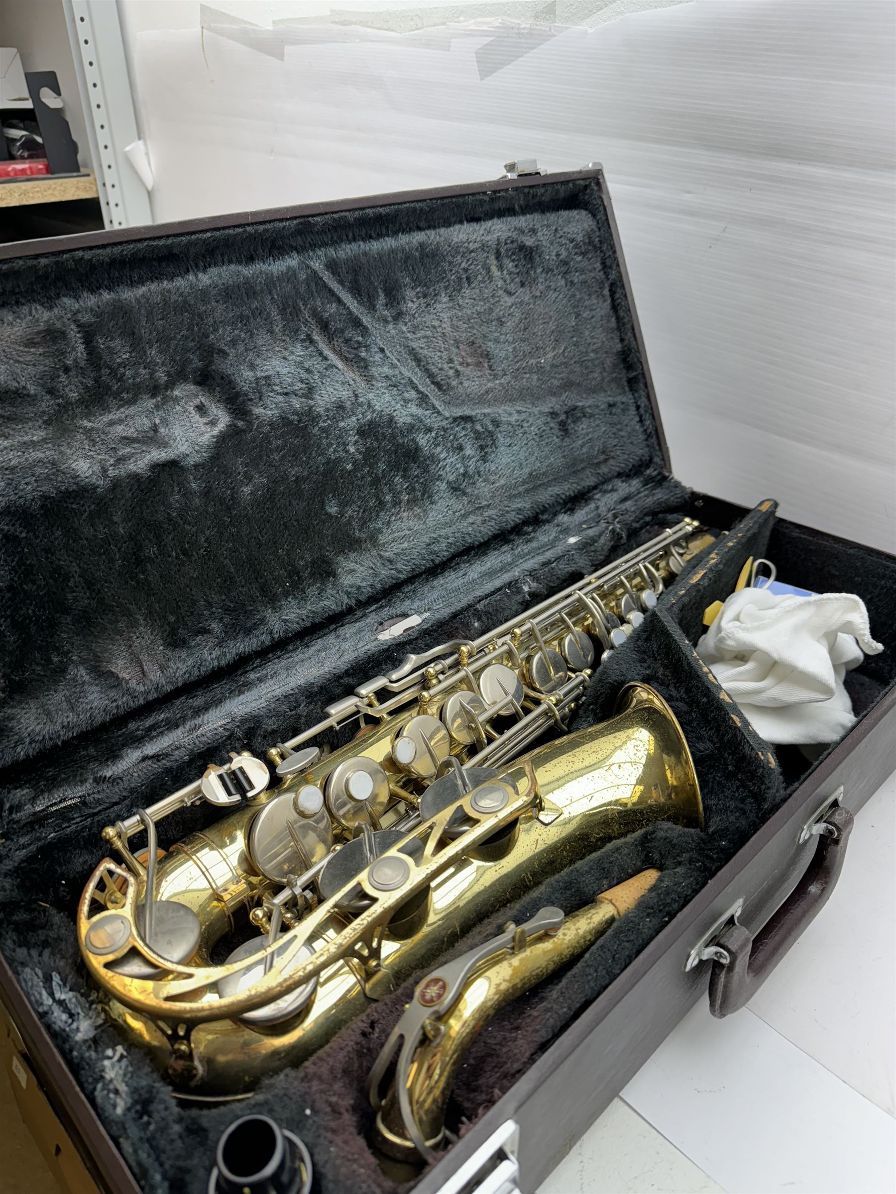 Yamaha 21 Alto Saxophone, cased