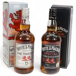 Whyte & Mackay 13 year old blended scotch whisky 70cl, 40% vol and Whyte & Mackay Glasgow ...