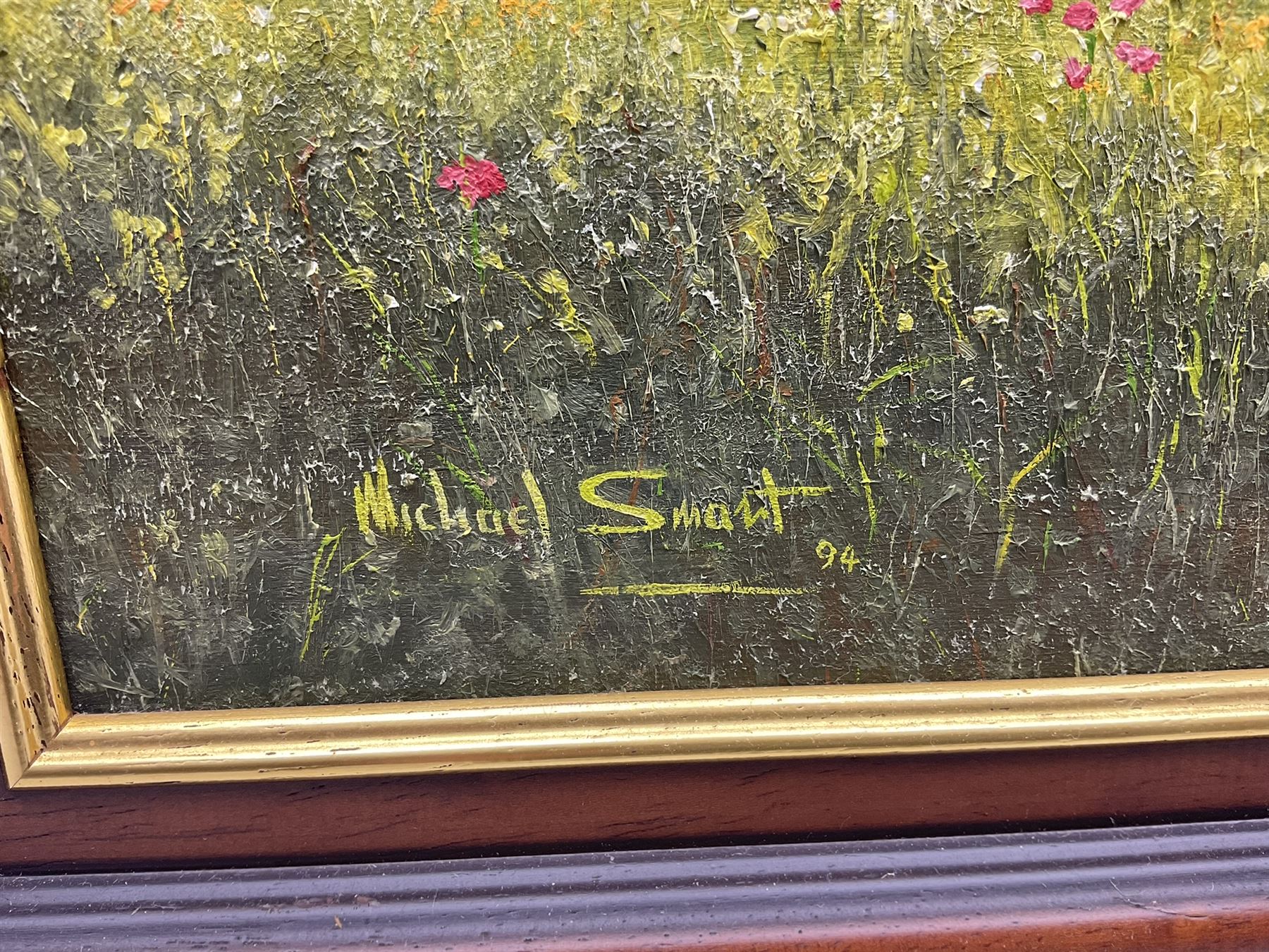 Michael Smart (British Contemporary): Running towards the Peppercorn A1 Pacific 60116 Hal O’ the Wynd, oil on canvas signed and dated '94, 59cm x 75cm