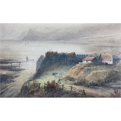 Frederick William Booty (British 1840-1924): Robin Hood's Bay - Evening, watercolour signe...