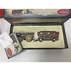 Tri-Ang Railways 00 gauge R1X Passenger Train set, Corgi 80110 Vintage Glory of Steam 1:50 scale die-cast Fowler B6 Showman’s Locomotive ‘Onward’ Le Mont Blanc and Caravan, three Star Wars Hasbro Episode 1 figures; all in original boxes (5) 