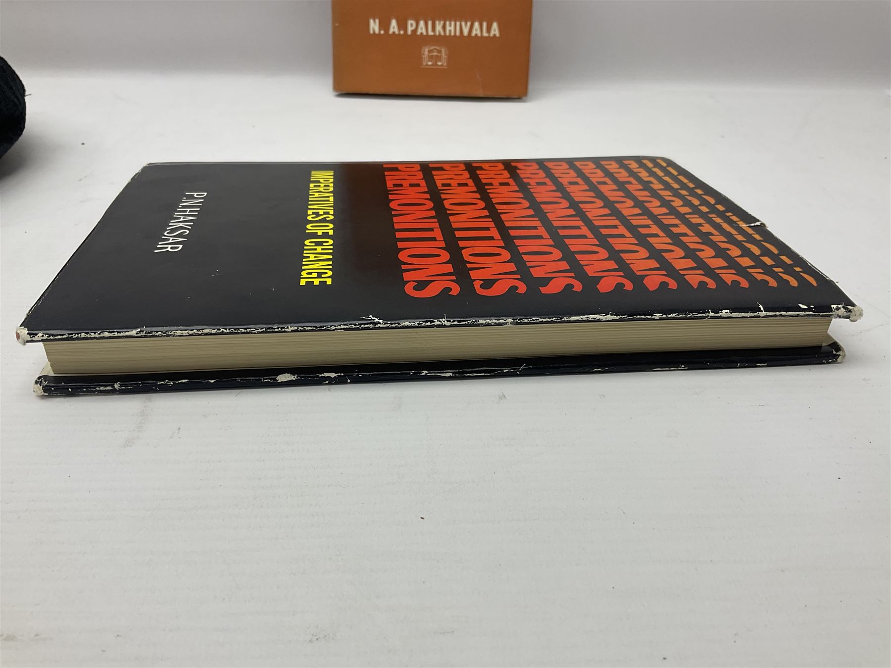 P.N Haksar; Premonitions, Imperatives of Change, Interpress Bombay 1979 and N.A Palkhivala; Our Constitution Defaced and Defiled, Macmillan 1974  