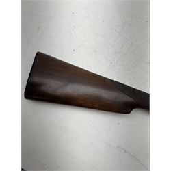 SHOTGUN CERTIFICATE REQUIRED - Charles Lancaster, 12 bore side by side shotgun, 66cm (26