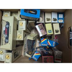 Collection of diecast models, including Matchbox, Corgi and Lledo examples, mostly boxed 