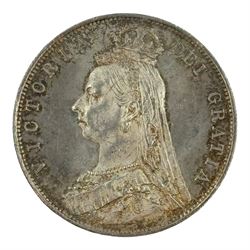 Queen Victoria 1889 silver halfcrown coin