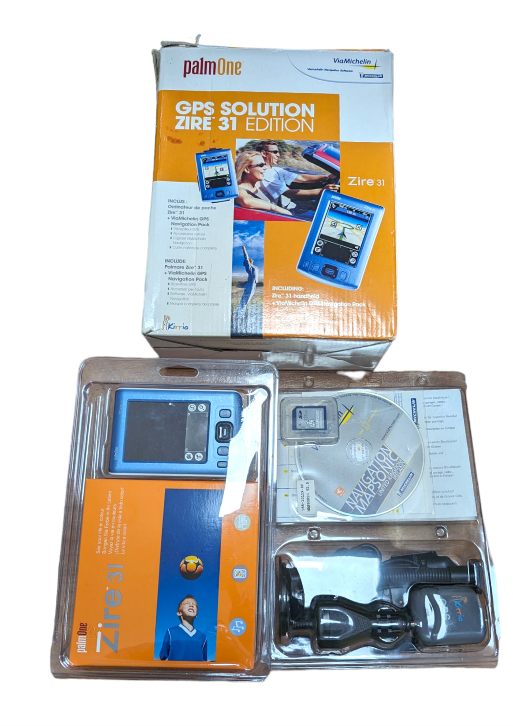 PalmOne GPS Solution Zire 31 Edition, boxed 