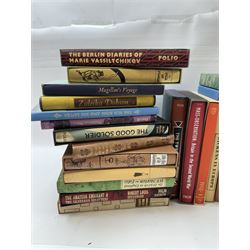 Folio Society; twenty five volumes, including The Zimmermann Telegram, Dickens in Europe, What are the Seven Wonders of the World etc