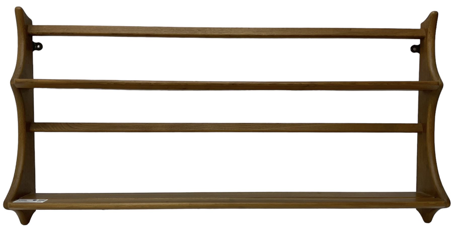 Ercol - small elm plate rack