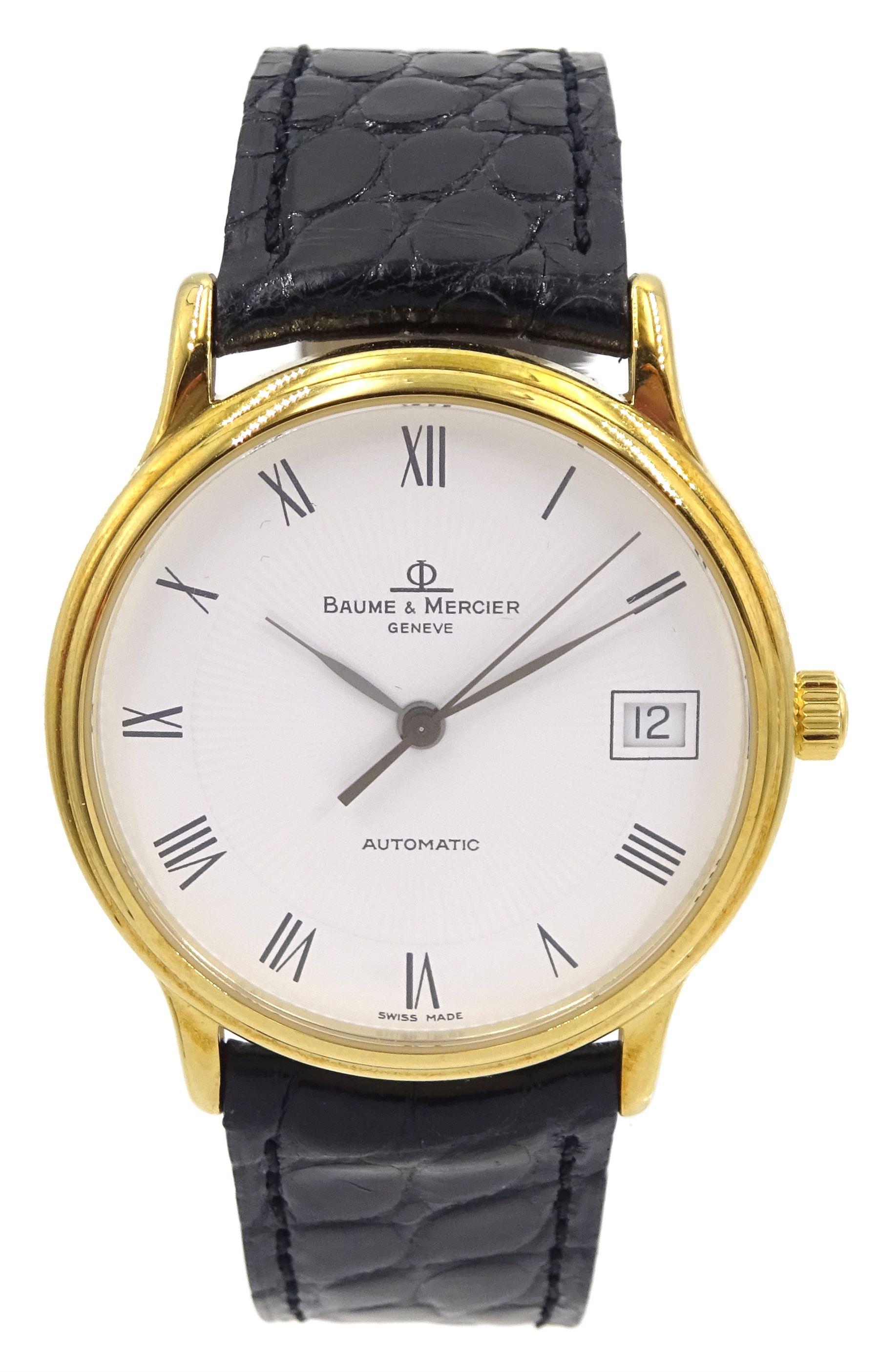 Baume Mercier Classima Gentleman's 18ct Gold Automatic Presentation ...