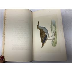 Morris, Rev Francis Orpen; A History of British Birds, six volume set. In original gilt embossed cloth, with approximately 358 hand coloured plates