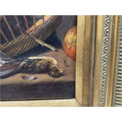 After Frans Snyders (Flemish 1579-1657): Still Life of Game, pair 20th century oils on panel signed with 'CSM' monogram 29cm x 49cm (2)