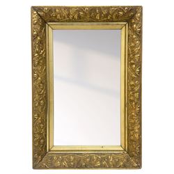 Small gilt framed ornate wall mirror