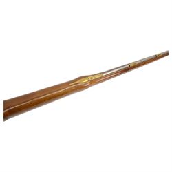 SHOTGUN CERTIFICATE REQUIRED - Pedersoli Brown Bess Flintlock Musket, .75 calibre, the 106cm steel barrel, the lock plate marked GRICE 1762 and with crowned GR, walnut full stock with ramrod under, overall L148cm, serial no. 5135