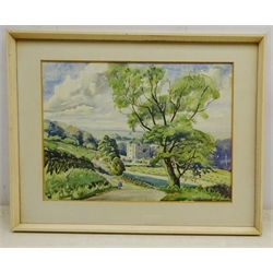  Angus Rands (British 1922-1985): 'Bolton Castle Wensleydale', watercolour signed 28cm x 38cm  