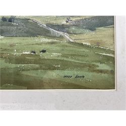 Angus Rands (British 1922-1985): Yorkshire Dales, watercolour signed 36cm x 54cm 