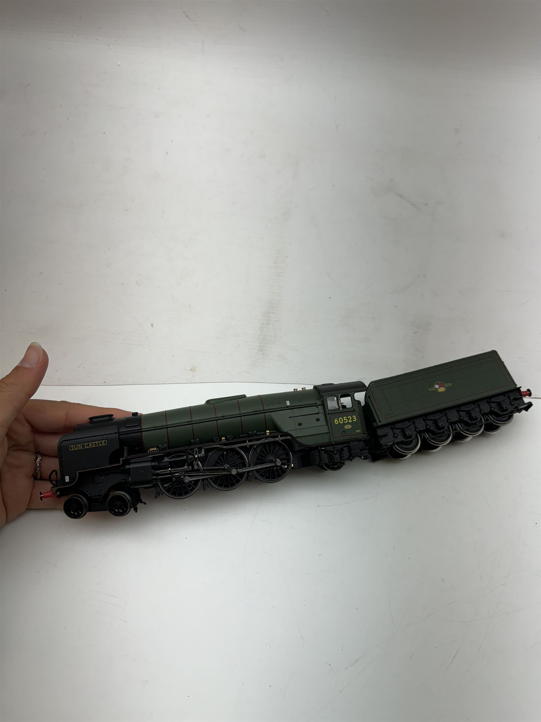 Hornby '00' gauge R3835 Late BR Thompson Class A2/3 4-6-2 Sun Castle locomotive no. 60523, boxed 