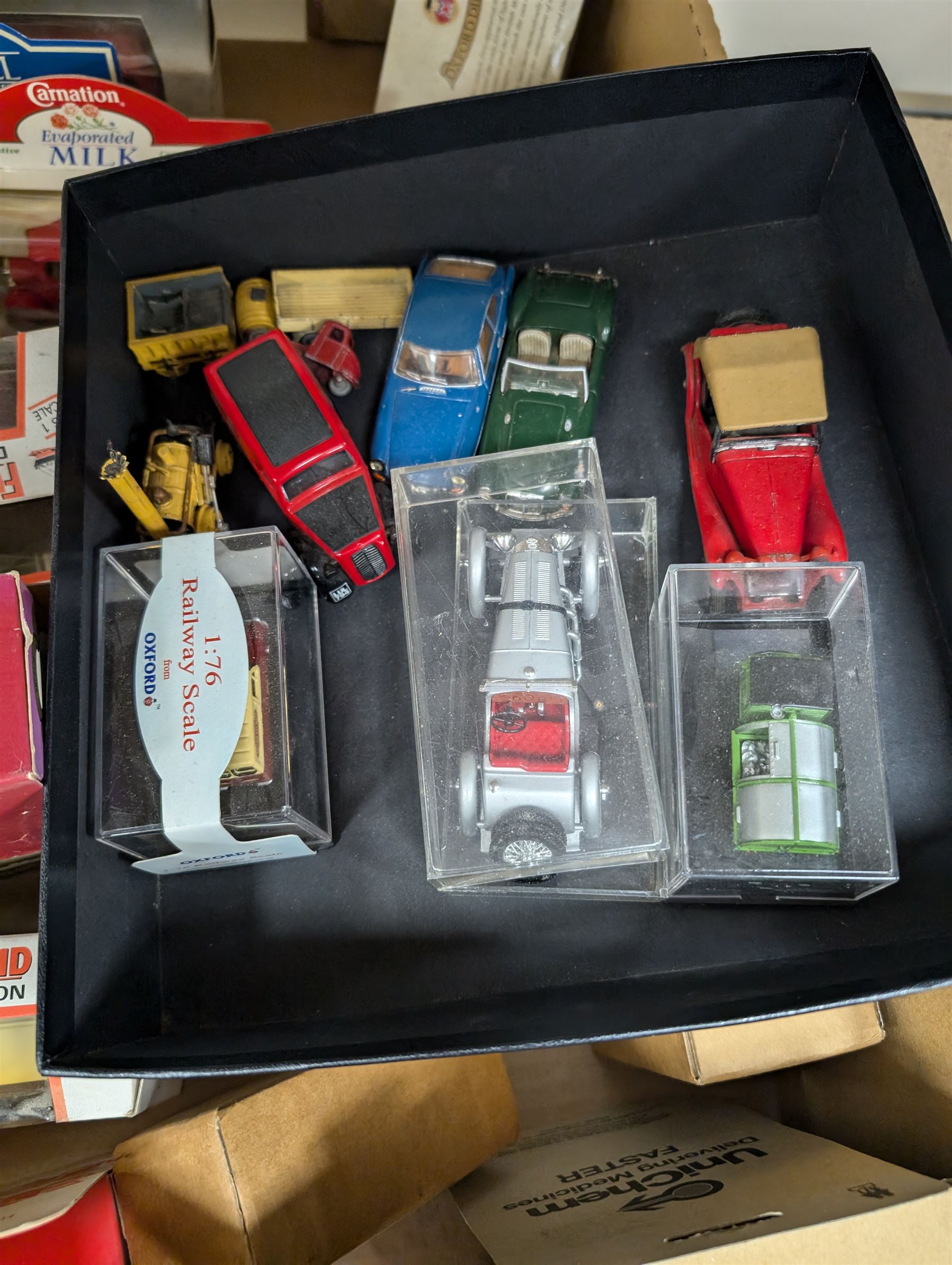 Collection of diecast vehicles, including Lledo and Corgi, mostly boxed, together with John Ramsay's Britsh Diecast Model Toys Catalogue 8th Edition