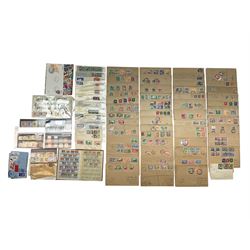 Mostly British Empire King George VI and later first day covers or cover fronts and postal...