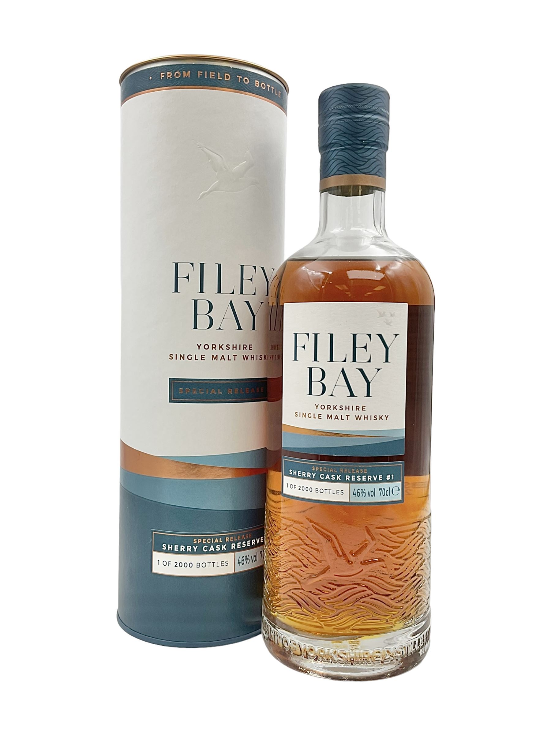 Spirit of Yorkshire Distillery, Filey Bay special release single malt whisky, 1 of 2000 bottles, 70cl 46% vol, in presentation box 