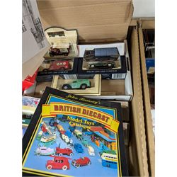 Collection of diecast vehicles, including Lledo and Corgi, mostly boxed, together with John Ramsay's Britsh Diecast Model Toys Catalogue 8th Edition