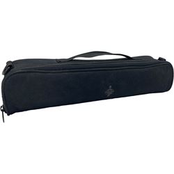 Buffet Crampton & Co Cooper Series II silver plated flute, Serial No.020804739 in hard case and outer carrying case