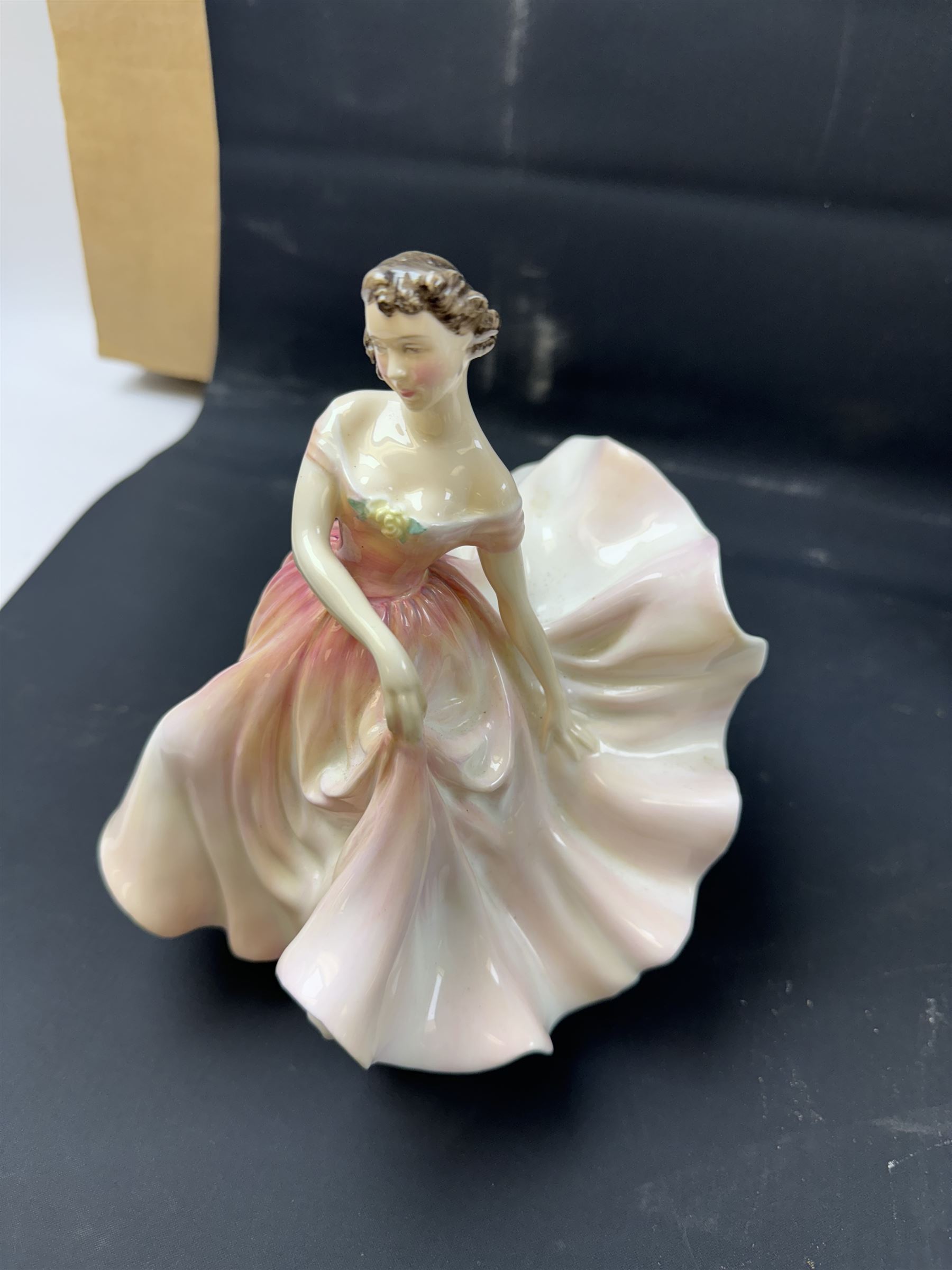 Eight Royal Doulton figures, including Southern Belle, Soiree, Sandra etc 