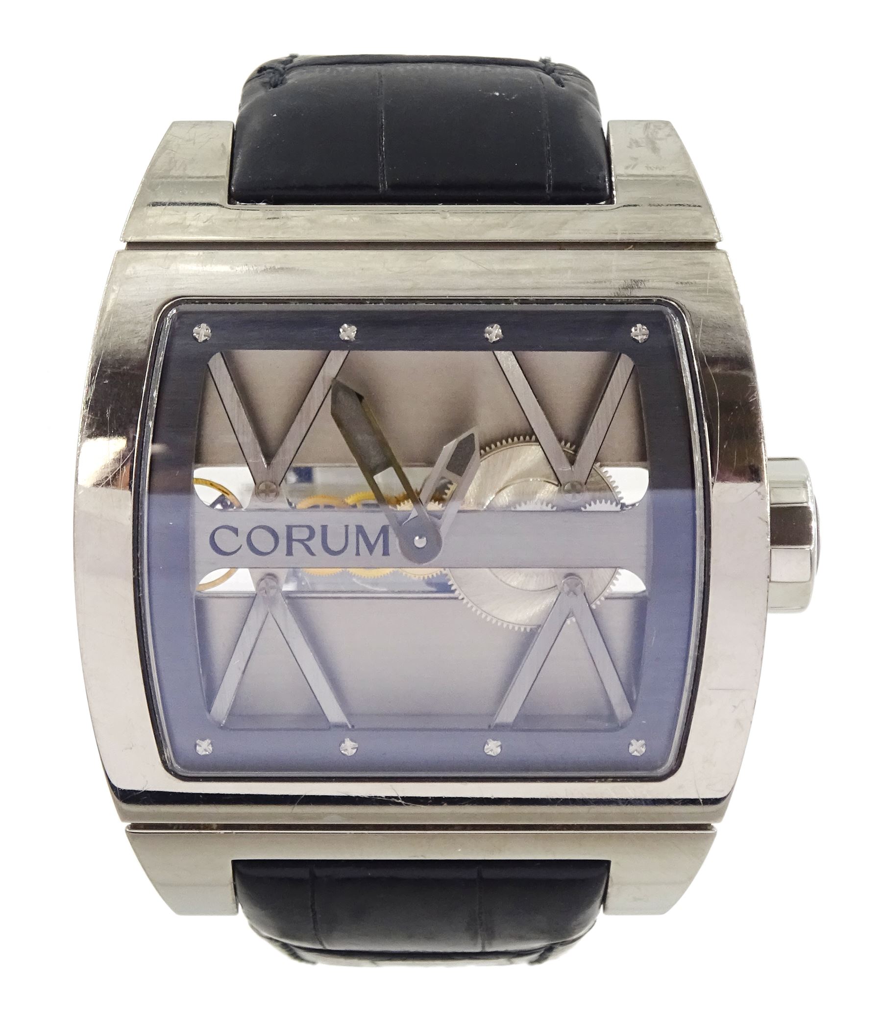 Corum Ti Bridge gentleman s titanium manual wind wristwatch Ref