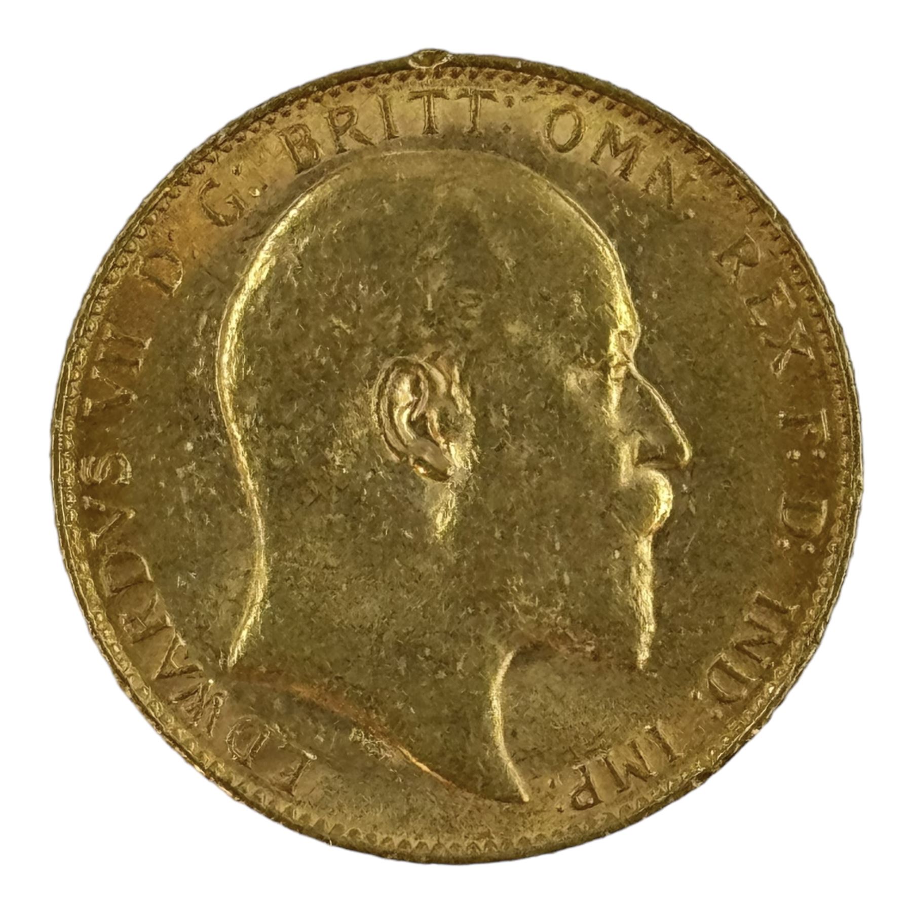 King Edward VII 1910 gold full sovereign coin