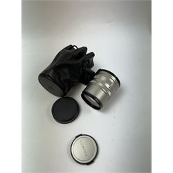 Carl Zeiss Sonnar 2.8/90 90mm T* lens, serial no. 7749538, boxed with soft case and two lens caps