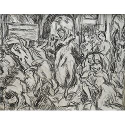 Barry De More (Yorkshire 1948-2023) after El Greco (Greek 1541-1614): '
Christ Driving th...