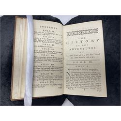 Henry Fielding; The History of the Adventure of Joseph Andrews and His Friend Mr Abraham Adams, vol II, ninth addition London 1779