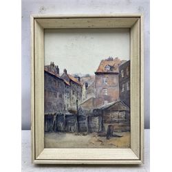 Harry Wanless (British c1872-1934): Old Harbourside Buildings Scarborough, watercolour signed 25cm x 18cm
Provenance: direct from the artist's family, part of a collection never previously seen on the market