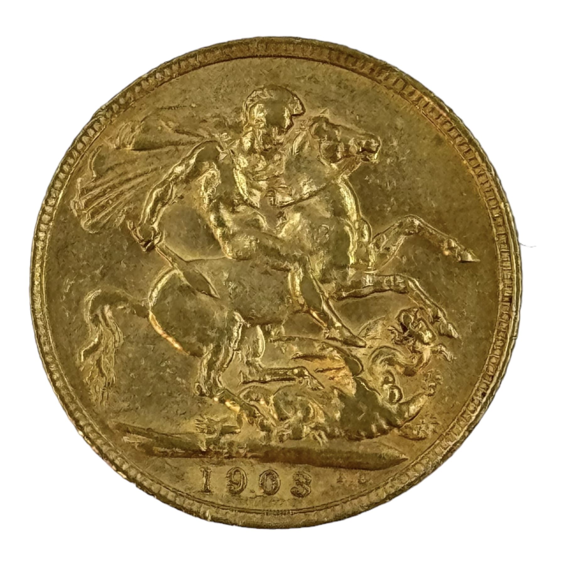 King Edward VII 1903 gold full sovereign coin