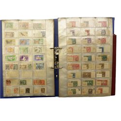 Great British and World stamps, including Queen Victoria imperf penny reds, Italy, Ireland, Poland, Spain, Brazil, Canada, India and other world stamps, various empty albums, PHQ cards etc, housed in various albums and loose, in one box 