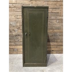 Art Metal Steel Office Furniture - mid-20th century lockable cupboard