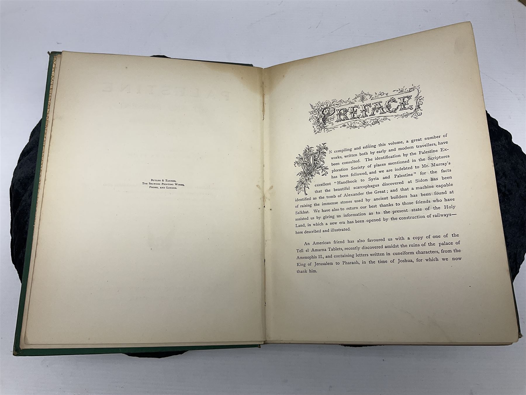 L. Valentine; Palestine Past and Present Pictorial and Descriptive, Prof Maspero; The Passing of the Empire 850 BC - 330 BC and G.Maspero; Dawn of Civilization  