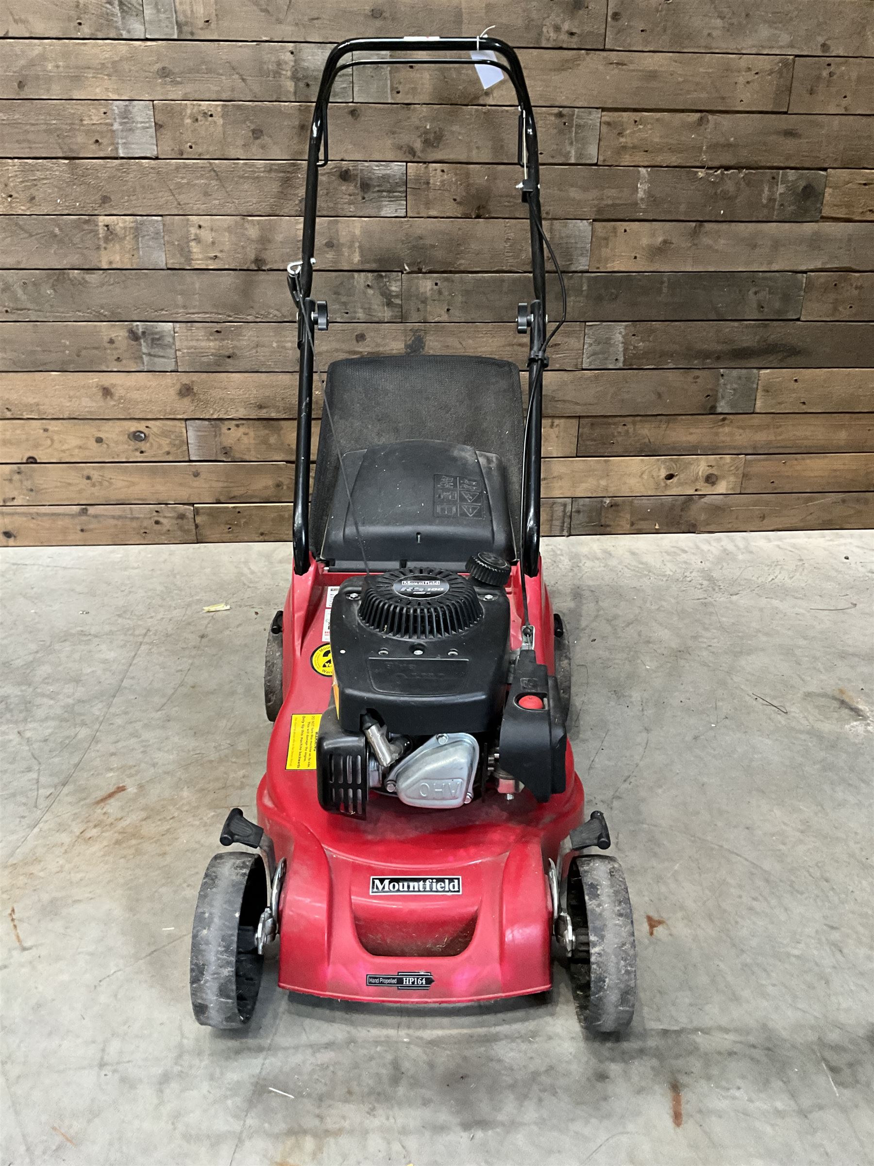 Mountfield RS100 petrol lawnmower, with collecting box, full working order