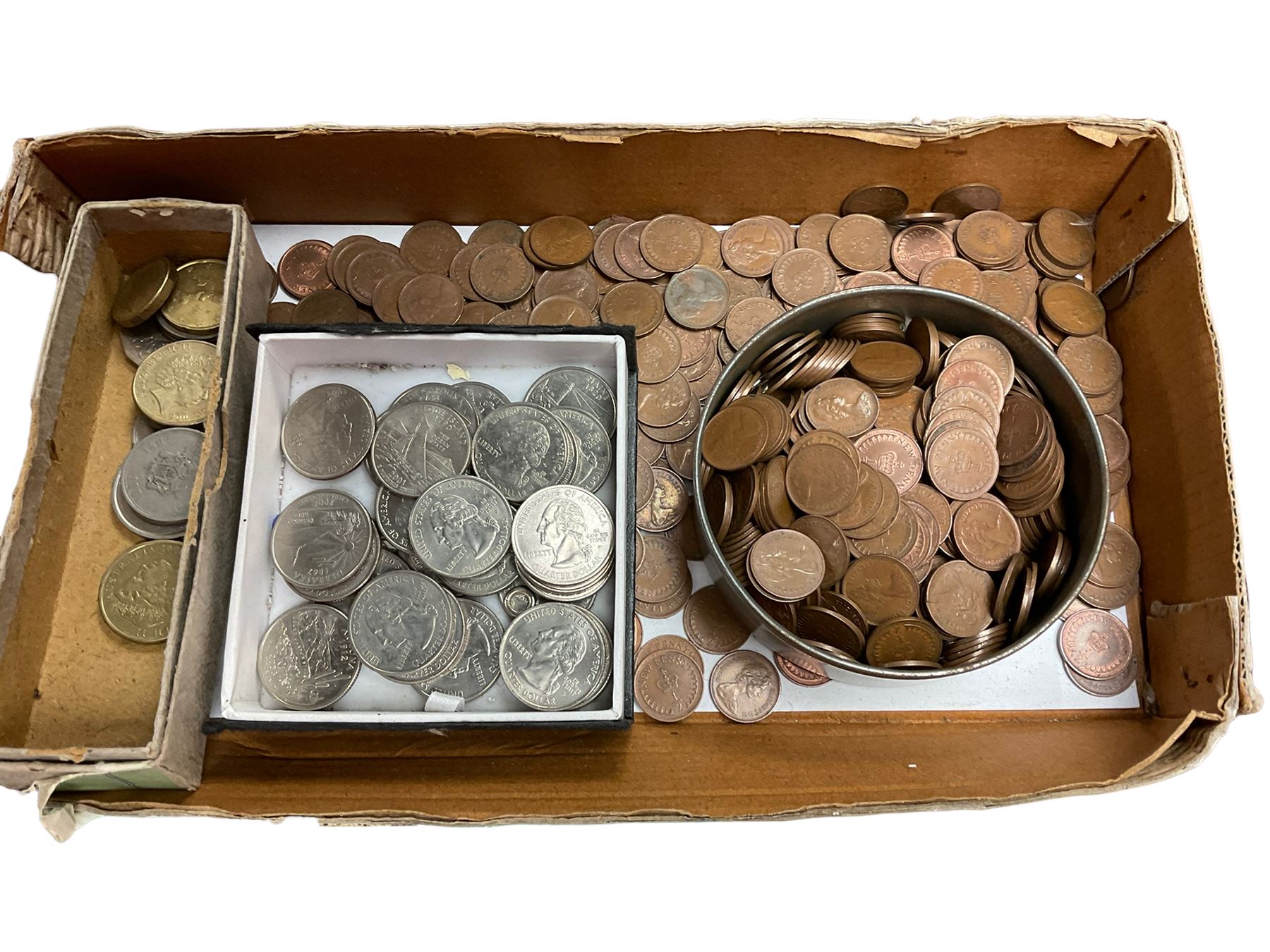 Collection of coins pre decimal and commemorative crowns 