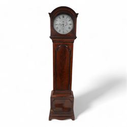 Michael Gottlob Schwarz of London-Early 19th century 8-day mahogany domestic regulator c18...