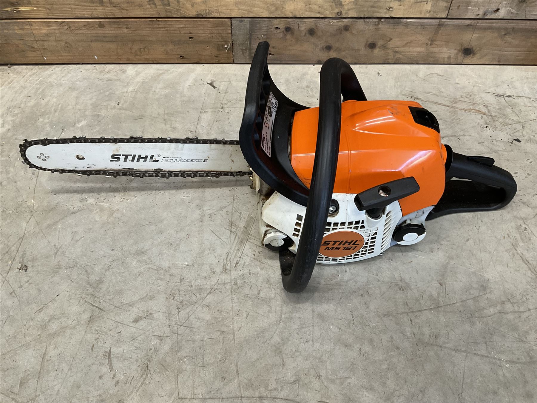 Stihl MS 181 petrol chainsaw, 14'' bar