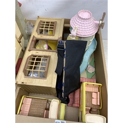 Sylvanian Families by Tomy - Primrose Baby Windmill, Country Tree School, Bakery, Cosy Cottage, Beechwood Hall connectable parts, two school buses and cart; together with large quantity of accessories, figures etc, all unboxed