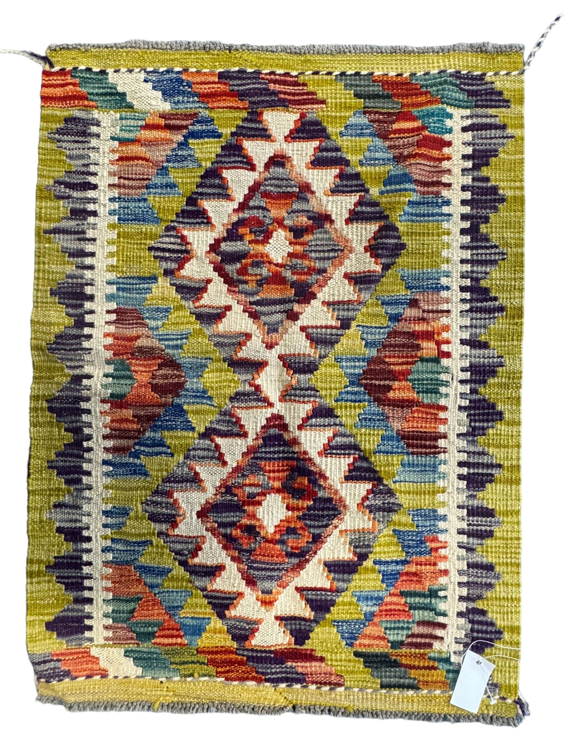 Small Chobi kilim mat 