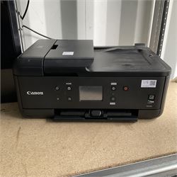 Canon TR7550 Printer and Fellowes DS1200Cs paper shredder - THIS