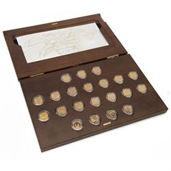 The Royal Mint United Kingdom 'The Royal Sovereign Collection' comprising twenty-one Queen...