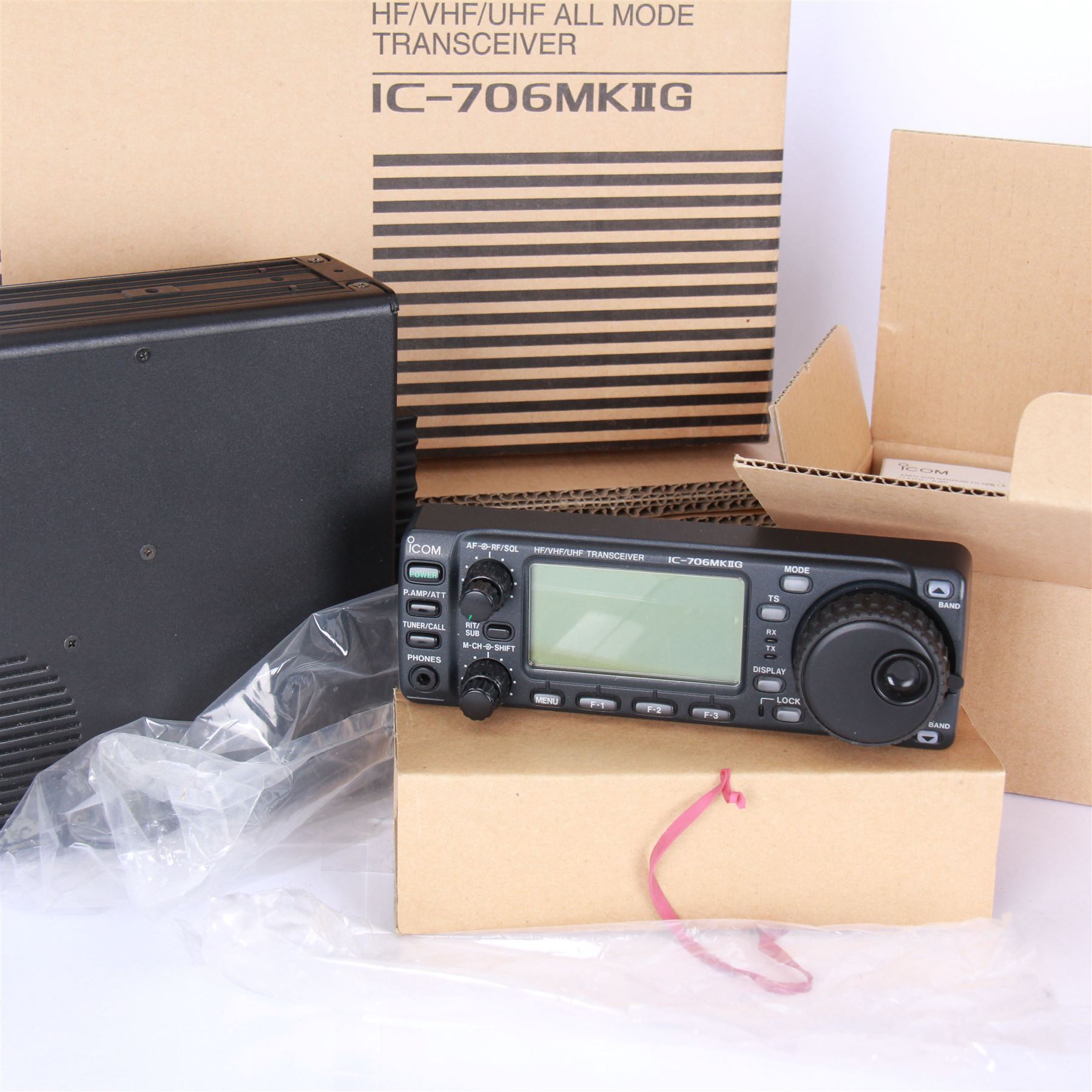 ICOM HF/VHF/UHF All Mode Transceiver IC-706MKIIG, in original box/packaging